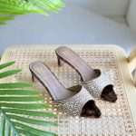 Gina Tortoiseshell Crystal Comet Heels Sandals