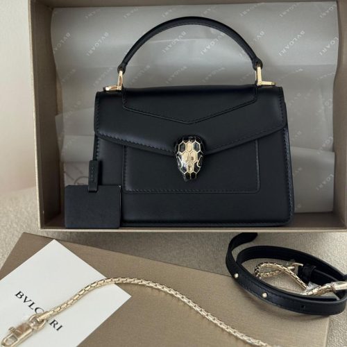 Bvlgari Serpenti Forever Bag Black