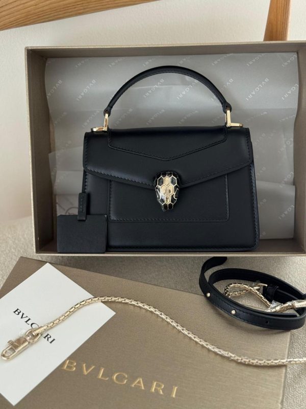 Bvlgari Serpenti Forever Bag Black