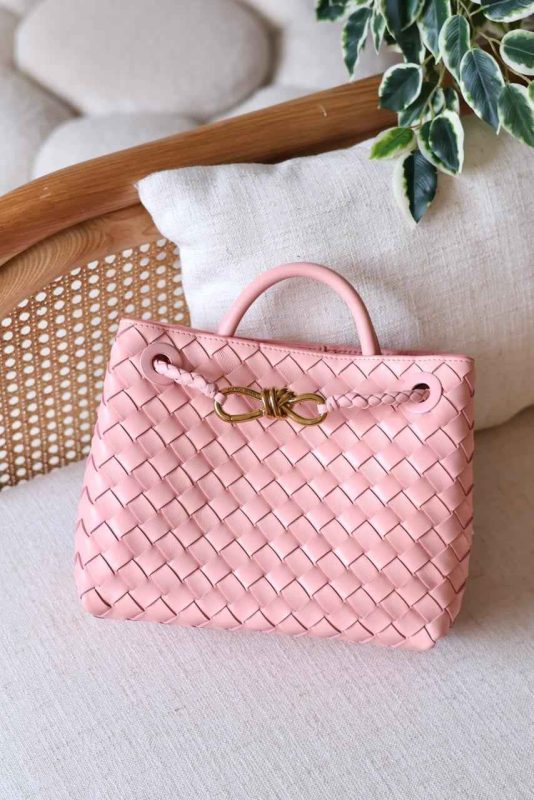 Bottega Veneta Andiamo Small Light Pink