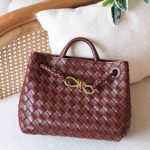 Bottega Veneta Andiamo Small Sapele Brown