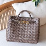 Bottega Veneta Andiamo Small Taupe