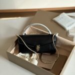 Bvlgari Black Calf leather Serpenti Forever Phone Case