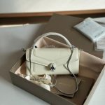 Bvlgari White Calf leather Serpenti Forever Phone Case