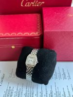 Cartier Panthere De Cartier 22MM Quartz White Dial 1320 Ladies Watch