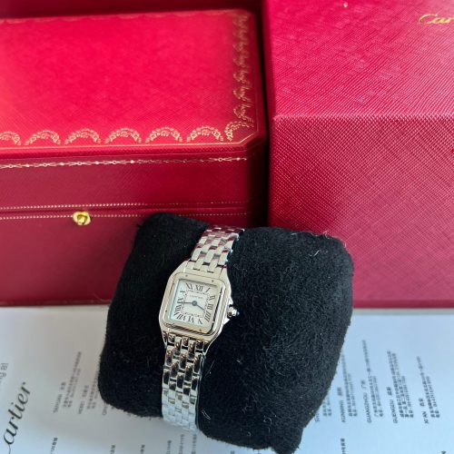 Cartier Panthere De Cartier 22MM Quartz White Dial 1320 Ladies Watch