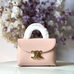 Celine Teen Nino Bag Bleached Pink Calfskin