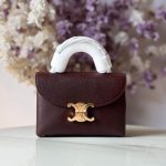 Celine Teen Nino Bag Deep Burgundy Calfskin