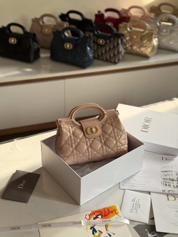 Dior Jolie Mini Bag Powder Beige Lambskin