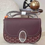 Goyard 233 Burgundy Shoulder Bag