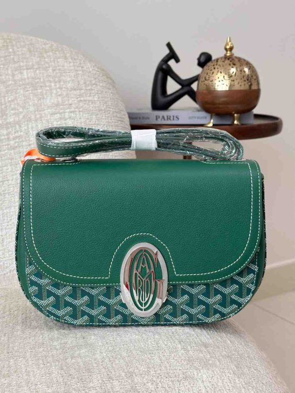 Goyard 233 Green Shoulder Bag