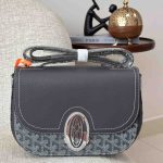Goyard 233 Grey Shoulder Bag