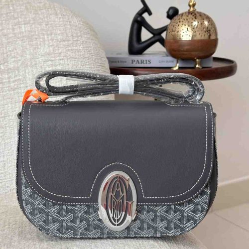 Goyard 233 Grey Shoulder Bag