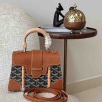Goyard Saïgon Structure Mini Black Tan