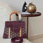 Goyard Saïgon Structure Mini Burgundy