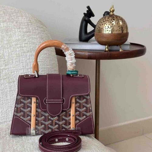 Goyard Saïgon Structure Mini Burgundy