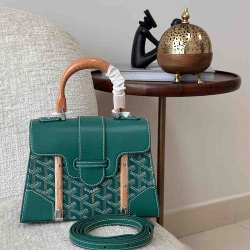 Goyard Saïgon Structure Mini Bag Green
