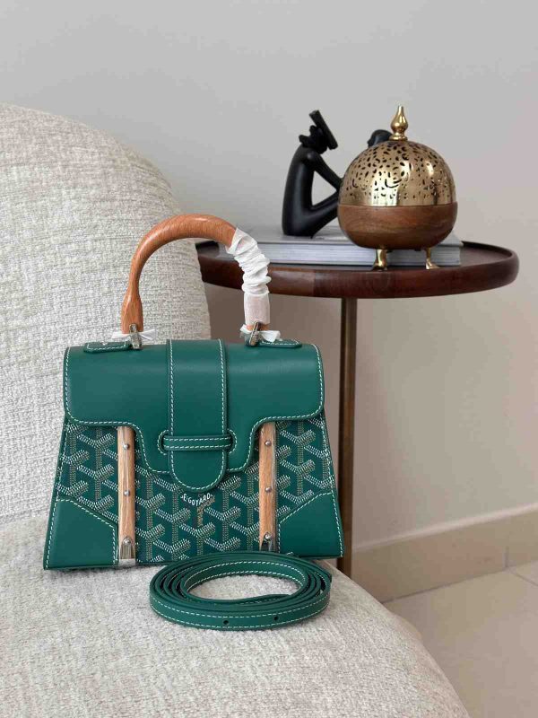 Goyard Saïgon Structure Mini Bag Green