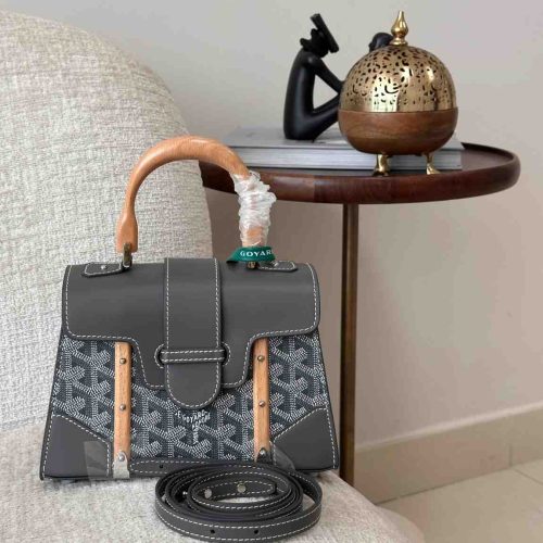 Goyard Saïgon Structure Mini Bag Grey