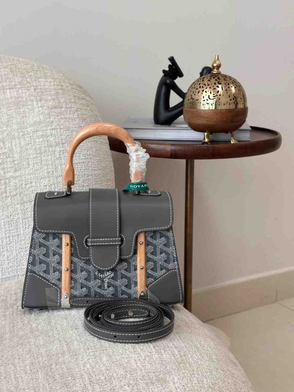 Goyard Saïgon Structure Mini Bag Grey