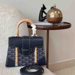 Goyard Saïgon Structure Mini Navy Blue