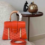 Goyard Saïgon Structure Mini Bag Orange