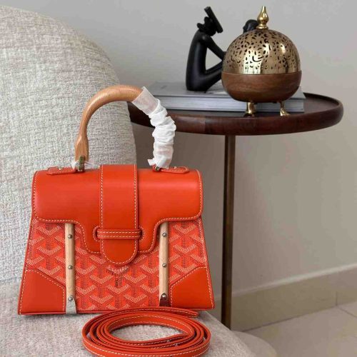 Goyard Saïgon Structure Mini Bag Orange