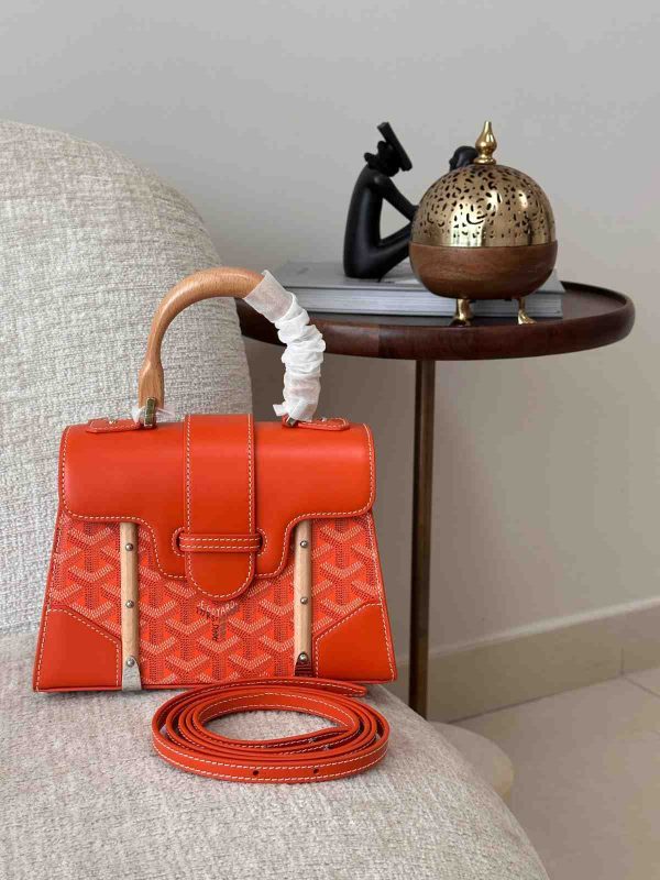 Goyard Saïgon Structure Mini Bag Orange