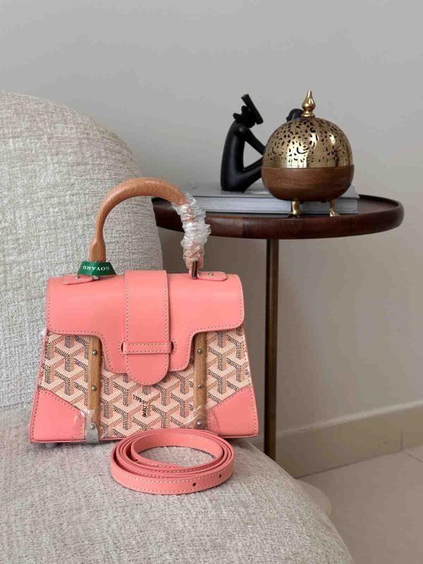 Goyard Saïgon Structure Mini Bag Pink