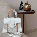 Goyard Saïgon Structure Mini Bag White