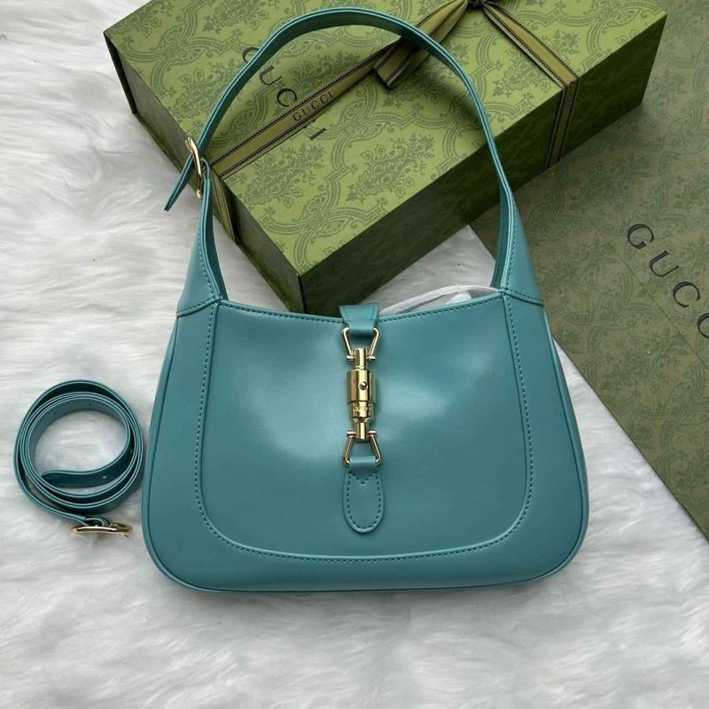 Gucci Jackie 1961 Bag Turquoise Blue