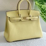 Buy Hermes Birkin 25CM Jaune Poussin Togo Leather Handbag