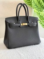 Hermes Birkin 25CM Malachite Togo Leather Handbag