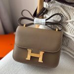 Hermes Constance 18 Etoupe Epsom Leather Gold Hardware