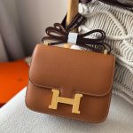 Hermes Constance 18 Gold Epsom Leather Gold Hardware