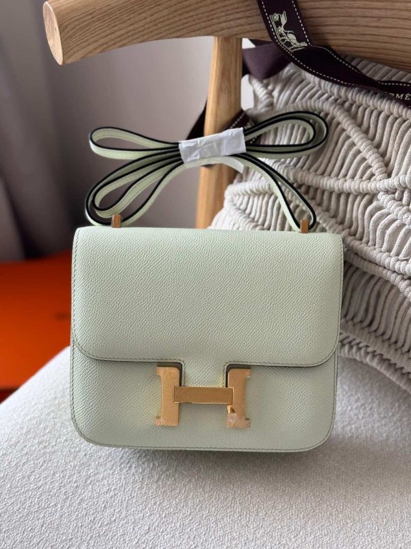 Hermes Constance 18 Vert Fizz Epsom Leather Gold Hardware