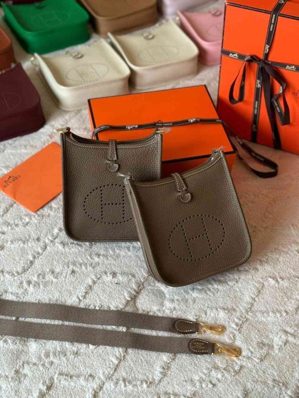 Hermes Evelyne 16 Etoupe Bag