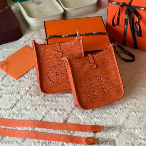 Hermes Evelyne 16 Orange H Bag
