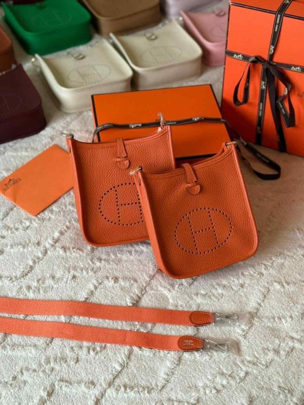 Hermes Evelyne 16 Orange H Bag