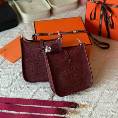 Hermes Evelyne 16 Rouge H Bag