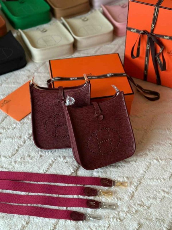 Hermes Evelyne 16 Rouge H Bag