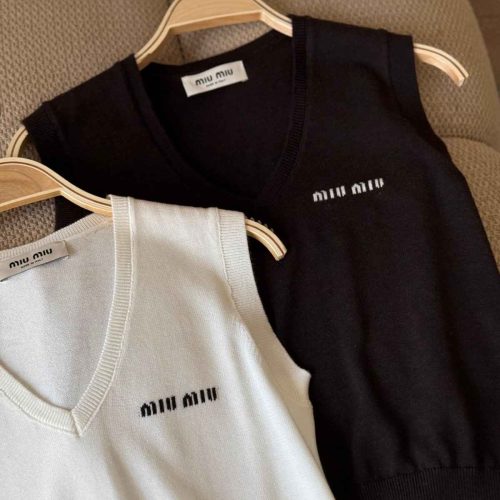 Miu Miu Wool Sweater Vest