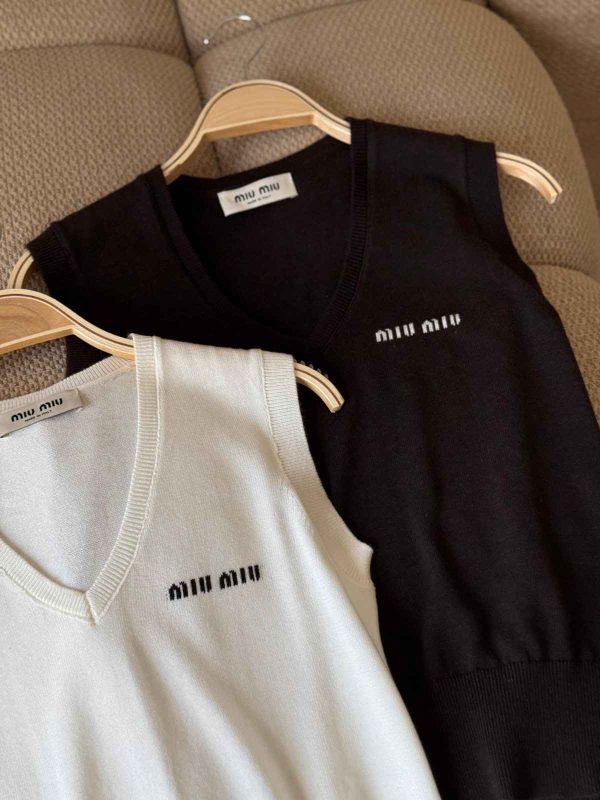 Miu Miu Wool Sweater Vest