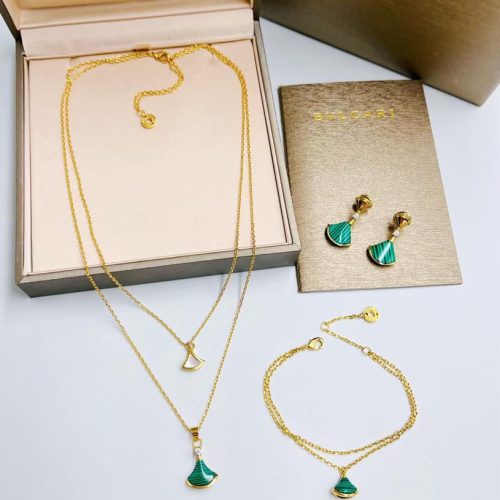 Bvlgari Divas' Dream Necklace Set green