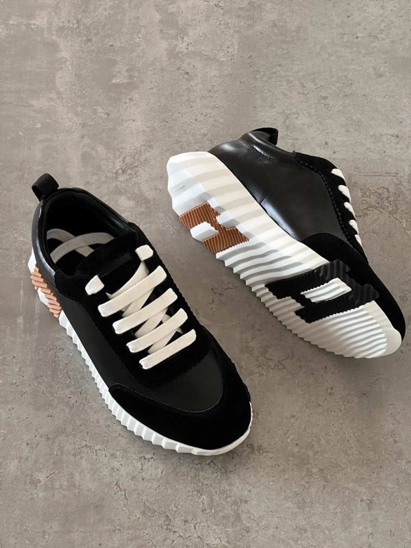 Hermes Bouncing Sneaker Full Black