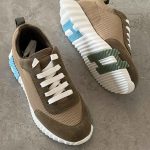 Hermes Bouncing Sneaker Olive