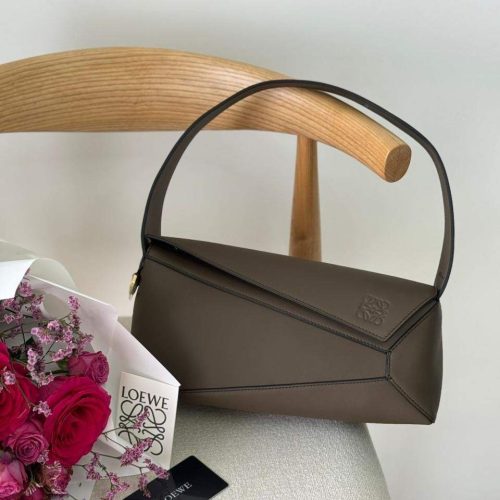 Loewe Puzzle Bag Mini Dark brown