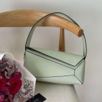 Loewe Puzzle Bag Mini Light Celadon Green