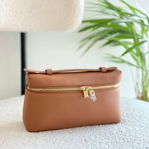 Loro Piana Pouch L19 Brown Calfskin