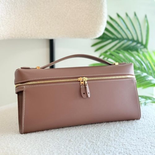 Loro Piana Clutch L29 Burnt Tan